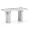 White dining table